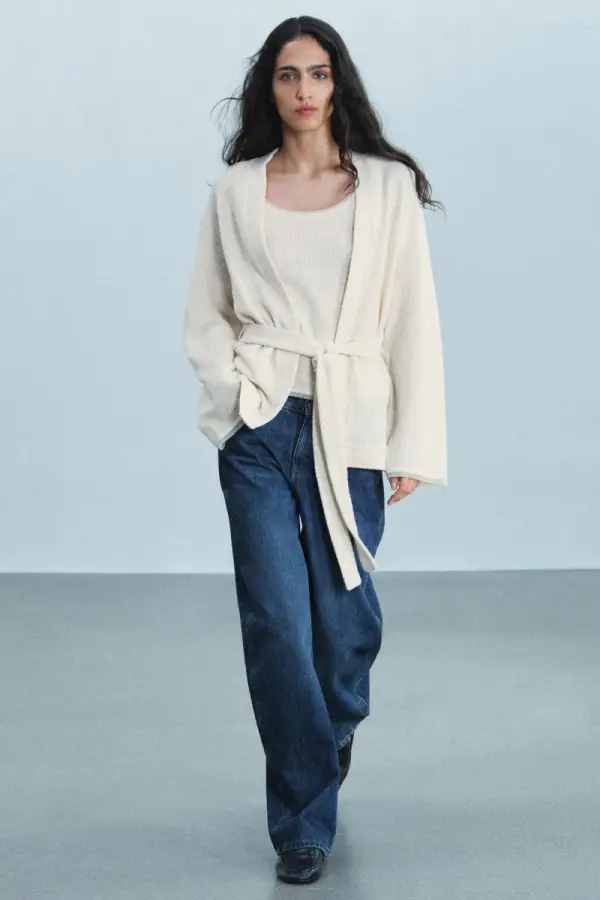 BELTED JACKET - фото товара