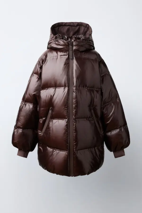 Товар TECHNISCHE DAUNENJACKE LANG, 50 % FEDERN, 50 % DAUNEN из интернет-магазина zara.com