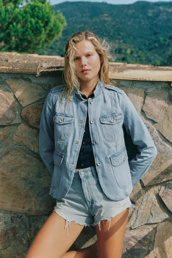 TRF JEANSJACKE MIT TASCHEN - фото товара
