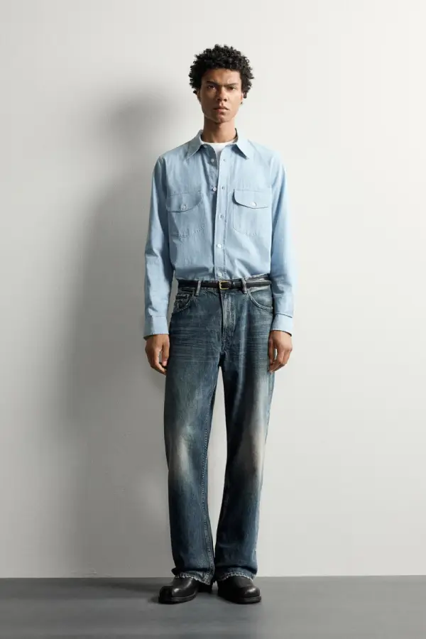 LOOSE FIT JEANS - фото товара