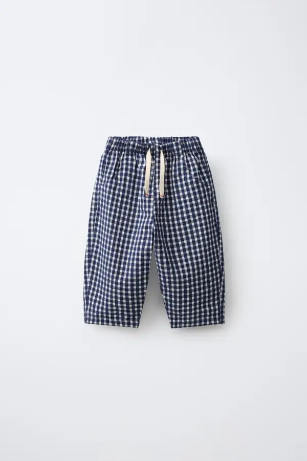 BAGGY-HOSE MIT VICHY-KARO - фото товара