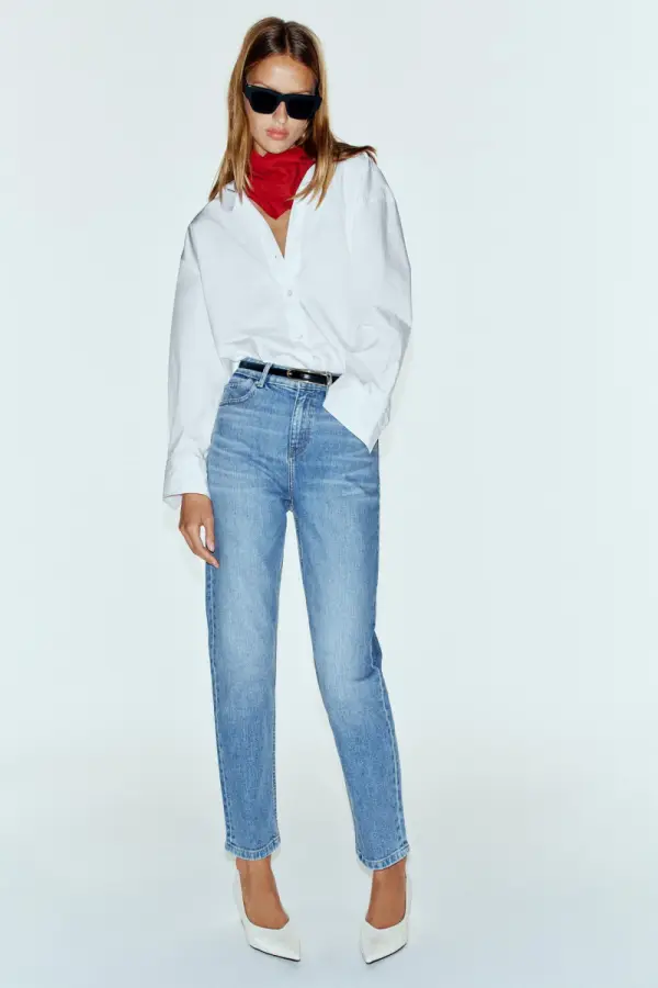 Z1975 JEANS IM MOM-FIT MIT HOHEM BUND - фото товара