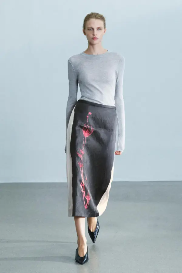 BEDRUCKTER MIDI-ROCK ZW COLLECTION - фото товара