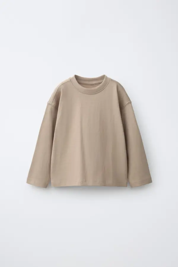 EINFARBIGES T-SHIRT - фото товара