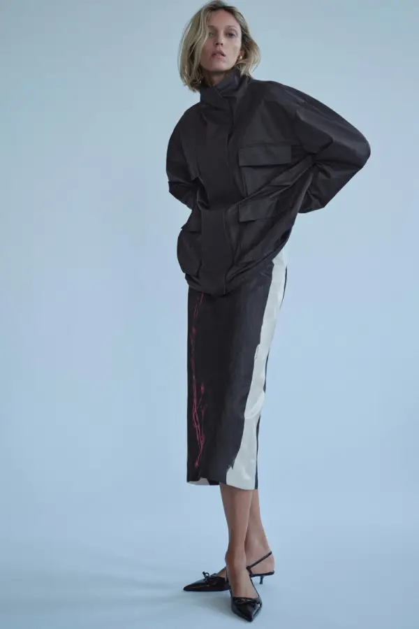 BEDRUCKTER MIDI-ROCK ZW COLLECTION - фото товара